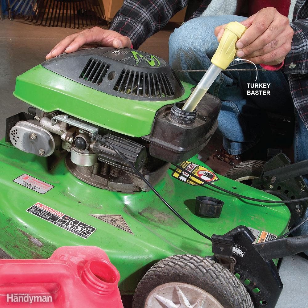 Swap Out the Gas in Small Engines or Replace the Carburetor in the Spring