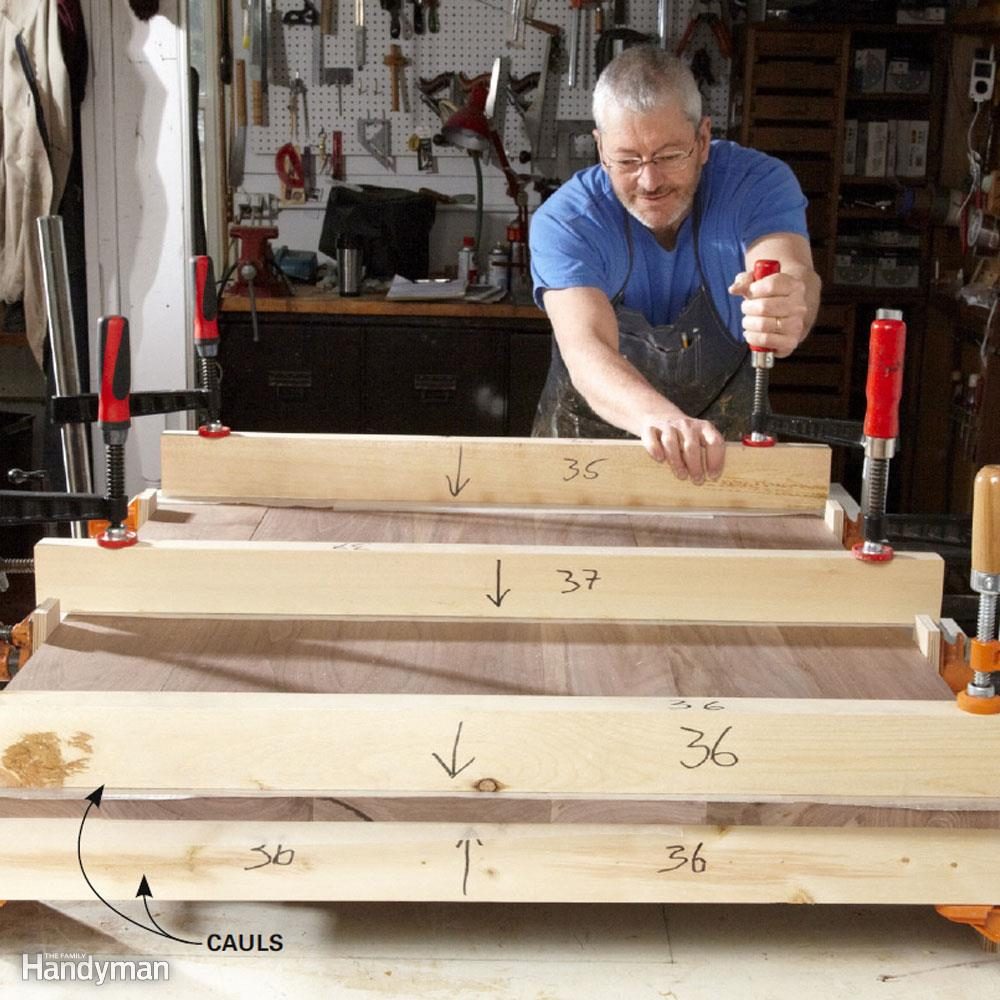 Cauls Keep Glue-Ups Flat and Flush