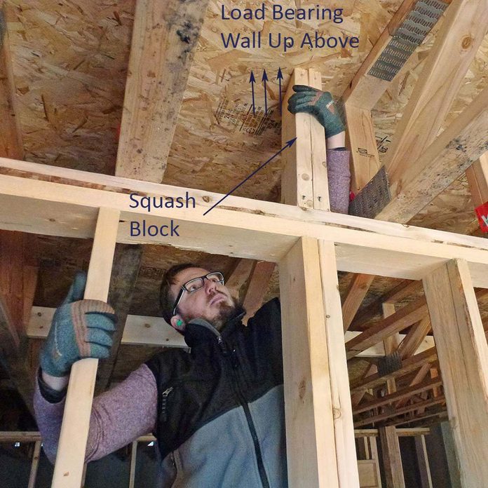 framing squash to carry loads