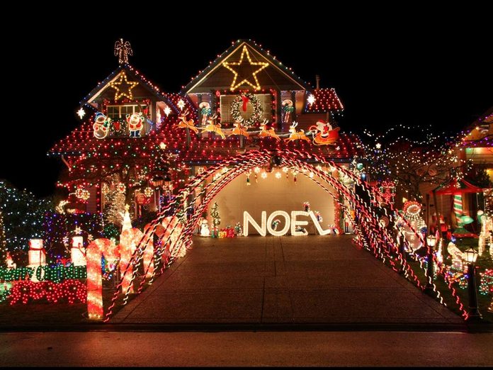 Vancouver awesome Christmas lights