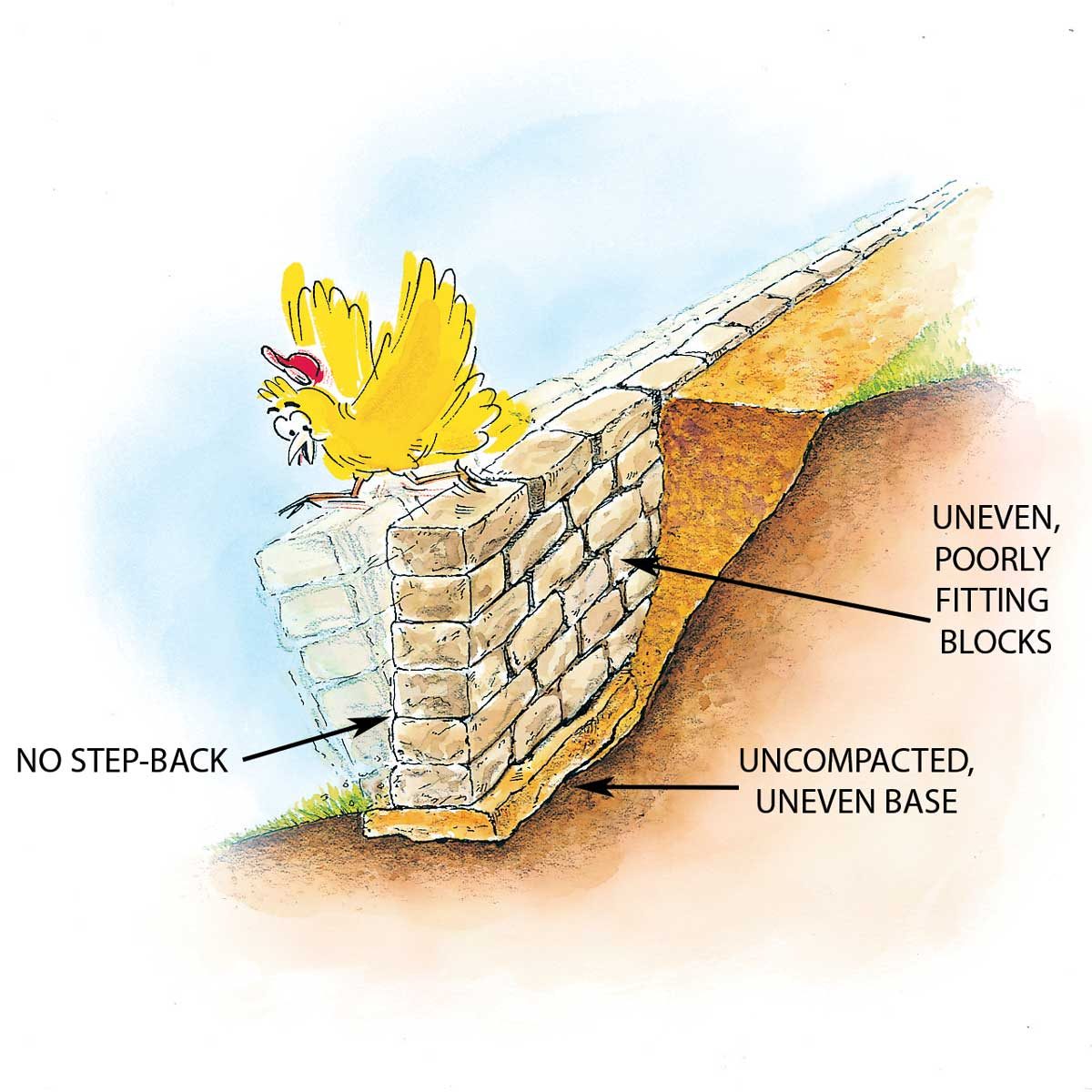 A Poorly Built Wall