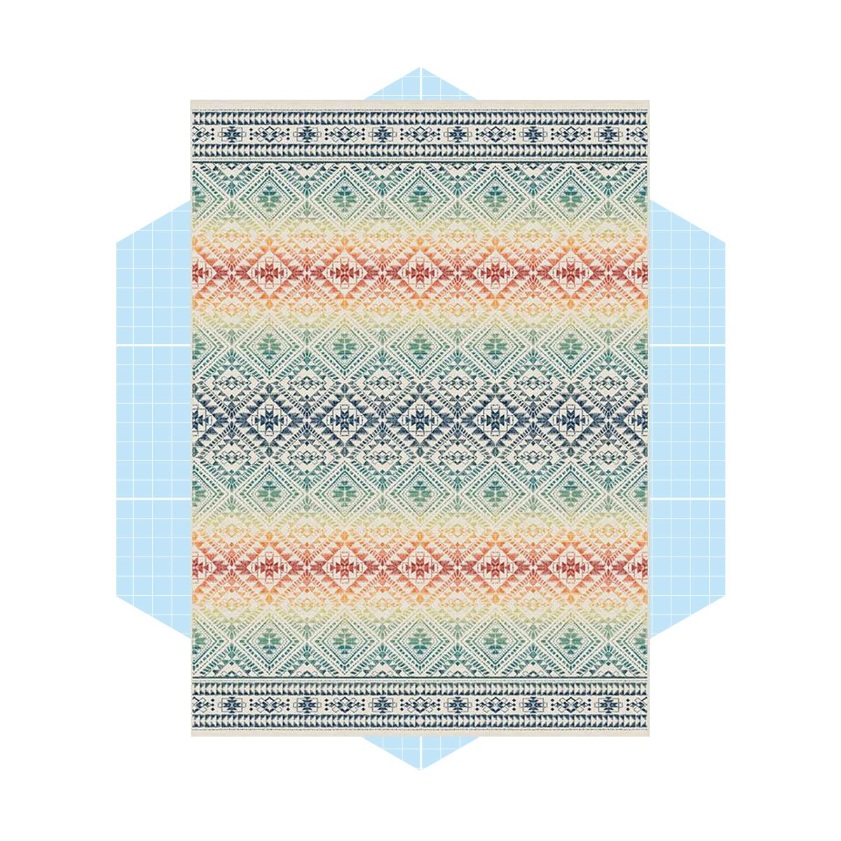 Outdoor Nomada Multicolor Rug Ecomm Ruggable.com