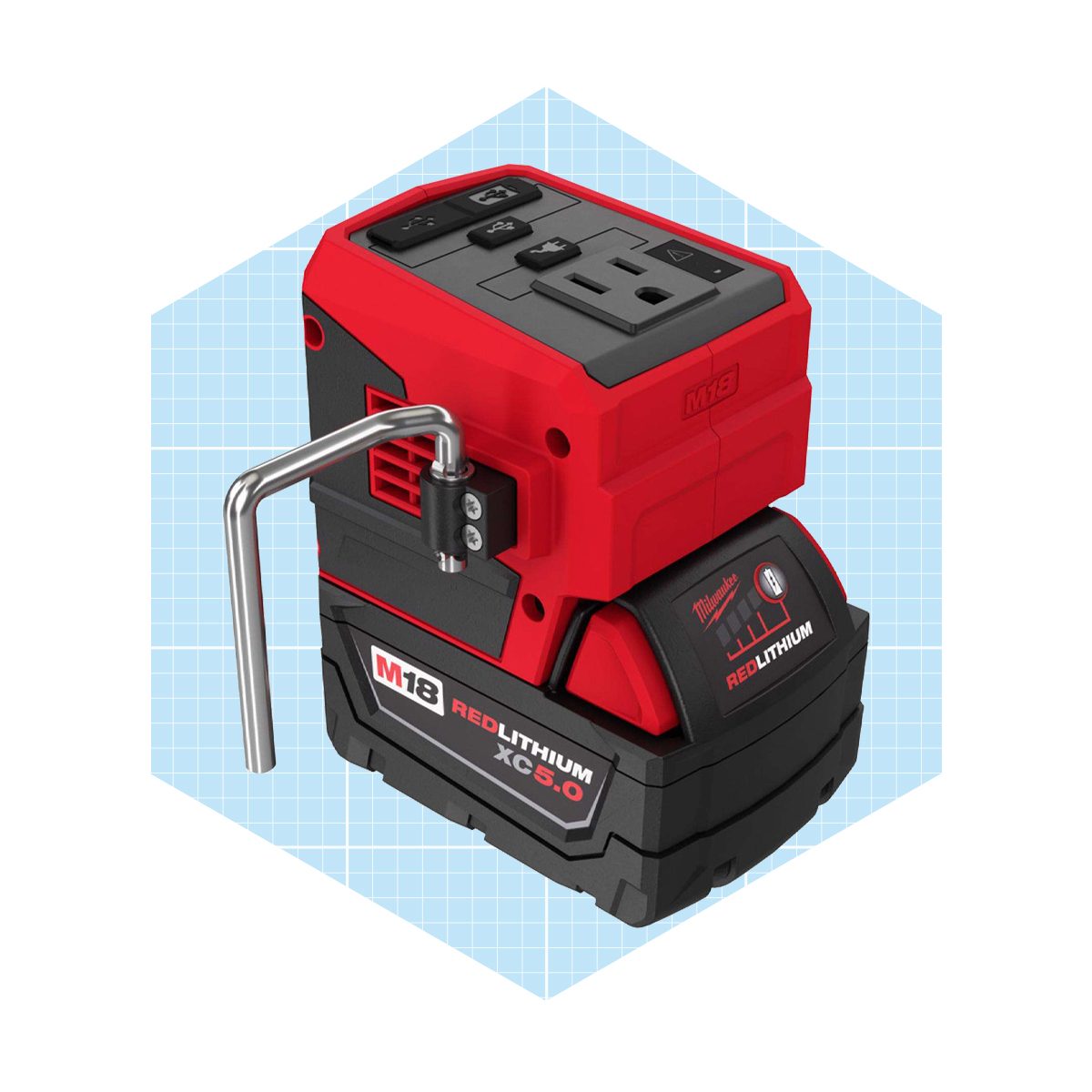 Milwaukee Lithium Ion 175w Power Supply With Battery Ecomm Acehardware.com