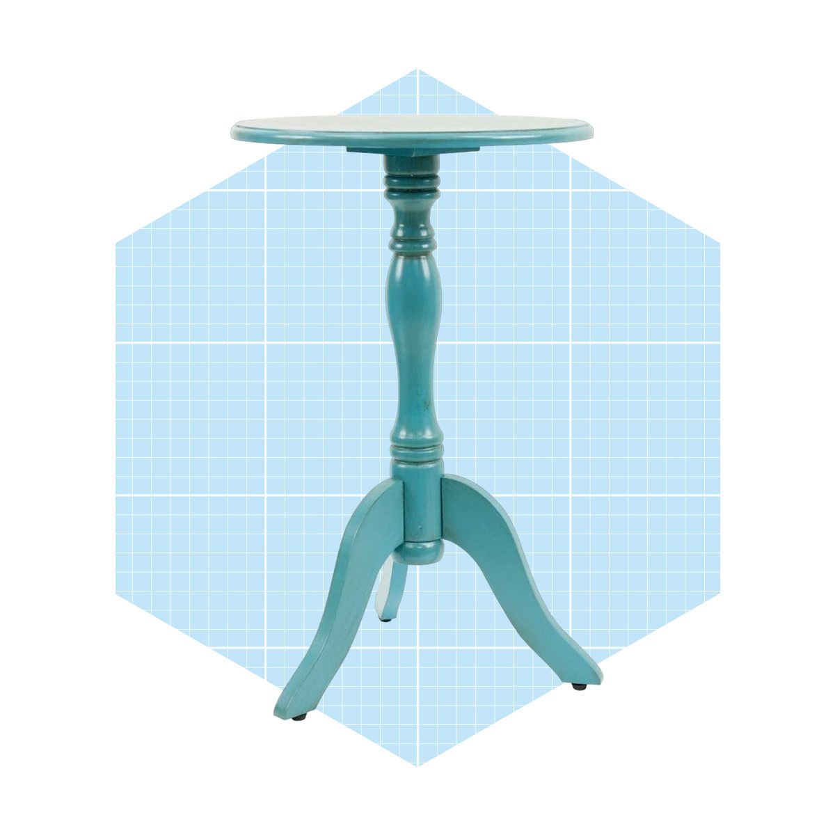 Decor Therapy Simplify Pedestal Accent Table