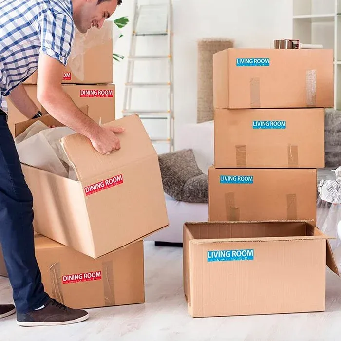 350 Home Moving Labels For 2 Bedroom House Ecomm Amazon
