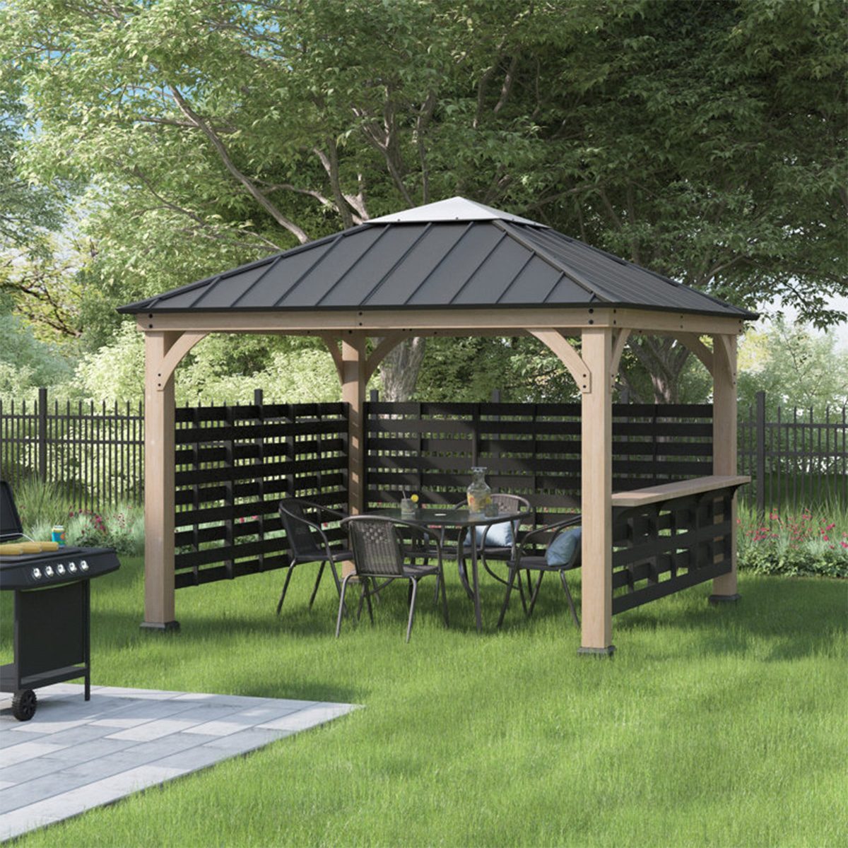 Sunjoy Hot Tub Gazebo Kit